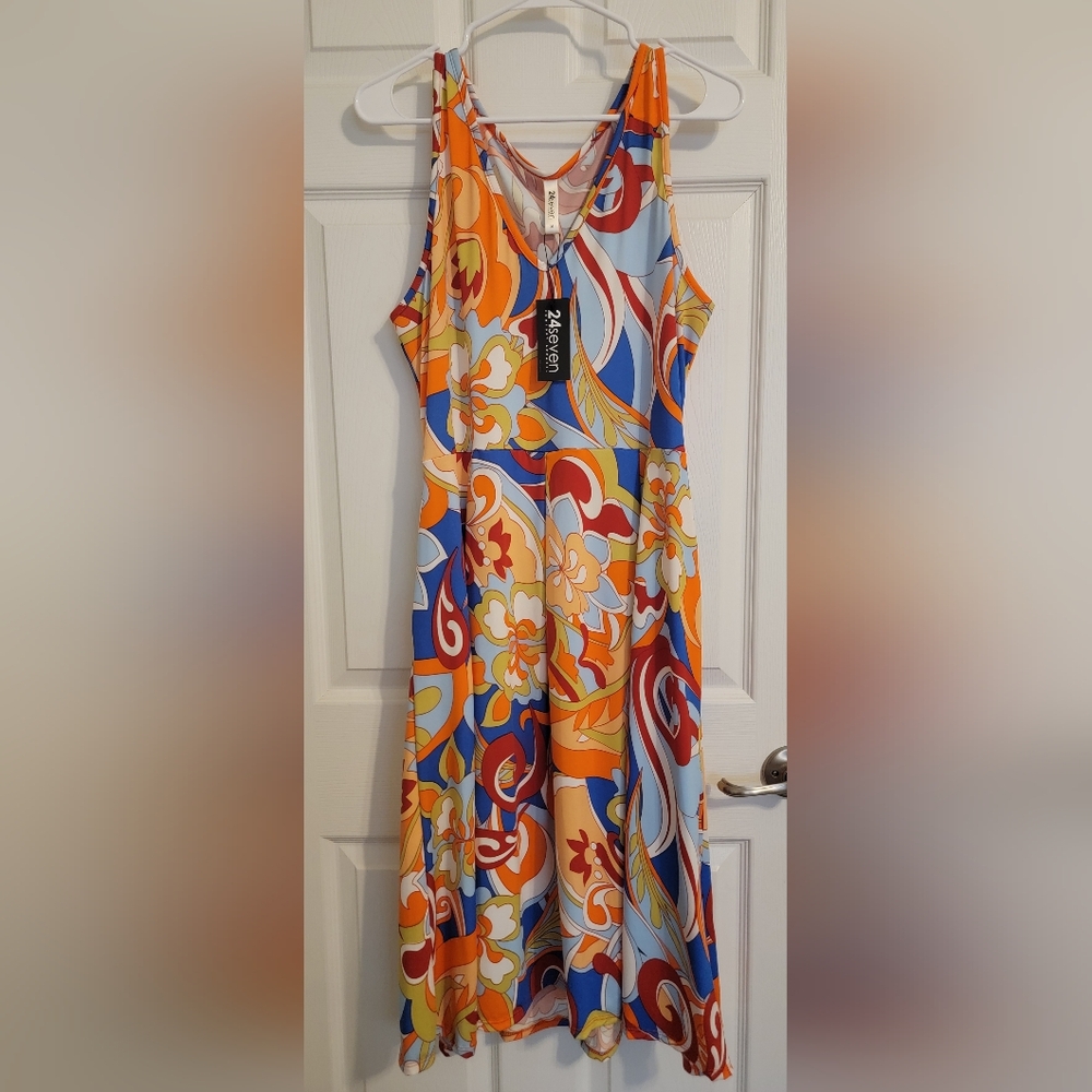 24/7 Midi Dress, Size XL